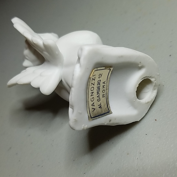 Vagnozzi White Ceramic Child Cherub Angel figurine - Picture 5 of 7